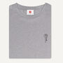 Athletic Grey Sports Activewear T Shirt, thumbnail 4 of 6