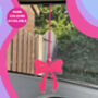 Bow Rearview Mirror Car Accessory Charm, thumbnail 1 of 6