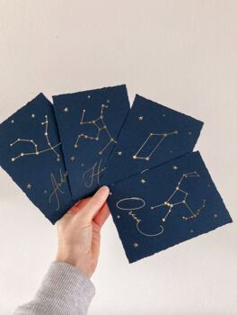 Custom Constellation Navy Table Name, 5 of 9