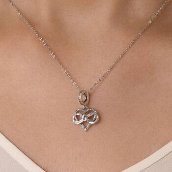 Mummy Of An Angel Necklace 925 Silver Memorial Pendant, 2 of 5
