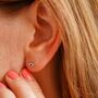 Blue Lucky Evil Eye Necklace And Earrings Set, thumbnail 5 of 7