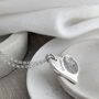 Personalised Silver Fingerprint Heart Necklace, thumbnail 2 of 6