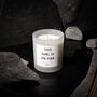 White Frosted Glass Empowering Candle, thumbnail 1 of 6