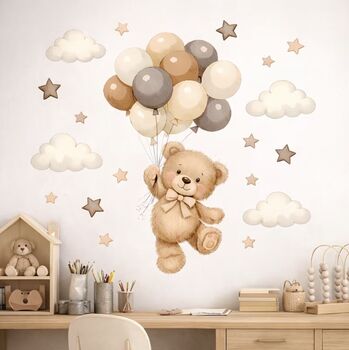 Floating In The Clouds Balloon Bear, 5 of 6