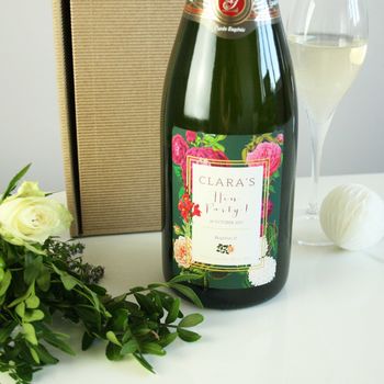 Personalised Hen Party Champagne, 5 of 5