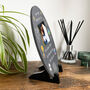 Personalised 'Our Adventures' From The Kids/Grandkids Circular Slate With Stand 20cm, thumbnail 3 of 6