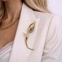 Tulip Statement Brooch, thumbnail 1 of 4