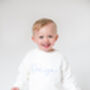 Personalised Italic Name Embroidered Short Tracksuit, thumbnail 4 of 12