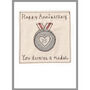 Personalised Silver Medal 25th Anniversary Card, thumbnail 11 of 12