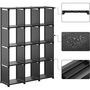 12 Cube Bookcase Cube Storage Closet Organiser Shelf, thumbnail 6 of 9