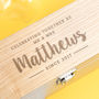 Personalised Mr And Mrs Wine Box, thumbnail 1 of 7