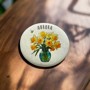 Birth Flower Marble, 3 of 12