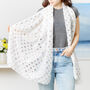 Metallic Gold Heart Print Scarf, thumbnail 2 of 6