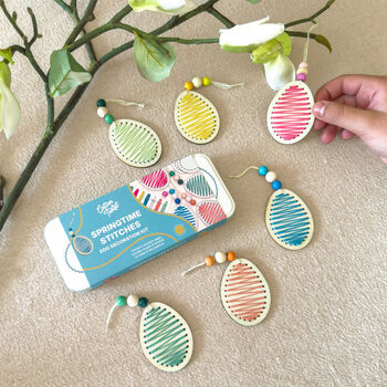 Springtime Stitches Egg Decoration Kit, 5 of 7