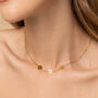 Flower Charm Choker Necklace Gift, thumbnail 6 of 6
