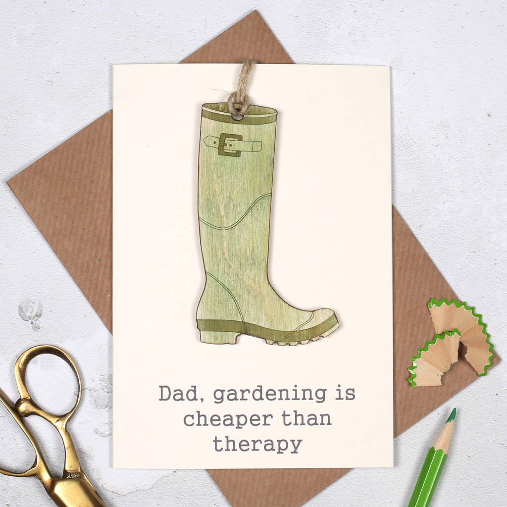 Personalised Gardeners' Retirement Birthday Card By Bombus