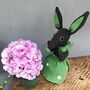 Bunny Rabbit Soft Toy Handmade And Personalised, thumbnail 7 of 11