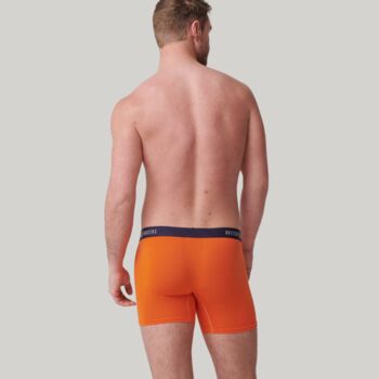 Multipack Four Pairs Of Men's Bamboo Trunks In Brights, 5 of 7