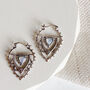 Amee Sterling Silver And Mother Of Pearl Earrings, thumbnail 4 of 8