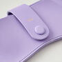 Personalised Leather Glasses Case With Brass Clip, thumbnail 3 of 4