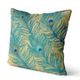 Peacock Cushion, Feathers, Multiple Cols Available, thumbnail 2 of 7