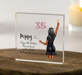 Personalised Birthday Any Age Keepsake For Her, 8 of 8