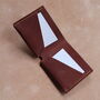 Personalised Leather Billfold Wallet, thumbnail 5 of 9