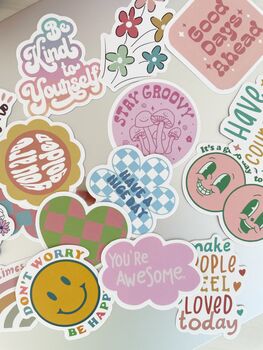 Pastel Decorative Stickers Pack, 4 of 5