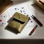 Personalised Handmade Leather Playing Cards Holder, thumbnail 3 of 9