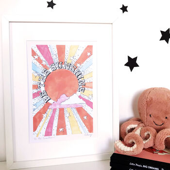 'Be The Sunshine' Illustrated Print, 2 of 4