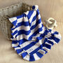 Personalised Pure Cashmere Frill Baby Blanket, thumbnail 5 of 8