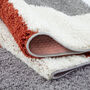 The Rugs Geometric Shaggy Rug Terra Checkered Rug, thumbnail 9 of 12