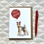 Lakeland Terrier Christmas Card, thumbnail 1 of 3