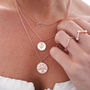 Rose Coin Necklace, thumbnail 4 of 7