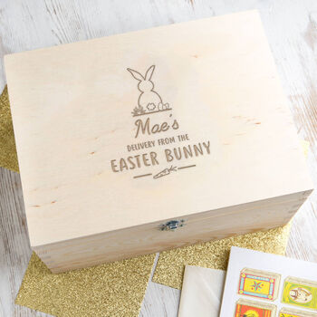 Personalised Easter Keepsake Box Childrens Easter Gifts, 4 of 6