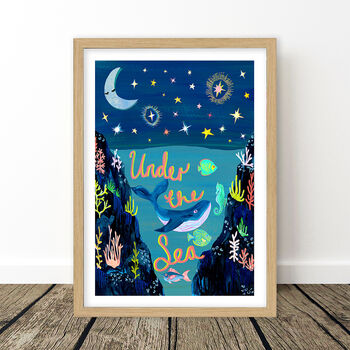 Under The Sea Nursery Print, 8 of 10