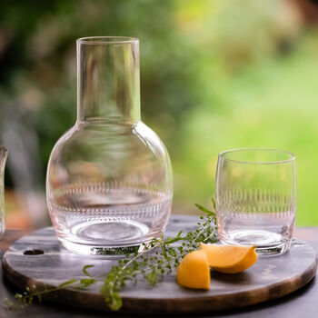 Spears Design Carafe And Glass, 2 of 2