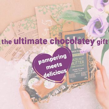 Thank You Organic Vegan Pamper Chocolate Letterbox Gift, 2 of 10