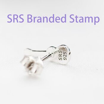 Sterling Silver Tiny Acoustic Guitar Stud Earrings, 11 of 11