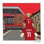 Liverpool Anfield Rd Personalised Stadium Print Or Card, thumbnail 1 of 9