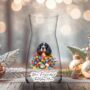 Personalised Sprocker Spaniel In Christmas Lights, thumbnail 6 of 10