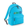 Rainbow Name Personalised Back Pack, thumbnail 5 of 8