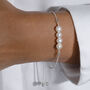 40th Birthday Pearl Sliding Bracelet, thumbnail 3 of 10