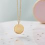 Personalised Heavy Coin Necklace, thumbnail 4 of 8
