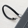 Personalised Men's Usb C To Usb A Charger Bracelet, thumbnail 7 of 12
