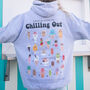 Chilling Out Women's Ice Cream Guide Hoodie, thumbnail 4 of 4