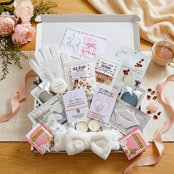 New Mum Postpartum Essentials Spa Gift Box, 3 of 12