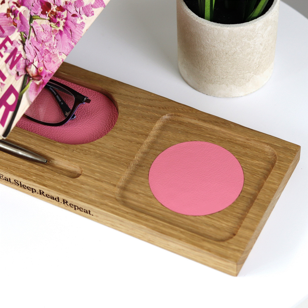 Personalised Solid Oak Bookrest – Bedside Gift For Her, 8 of 12