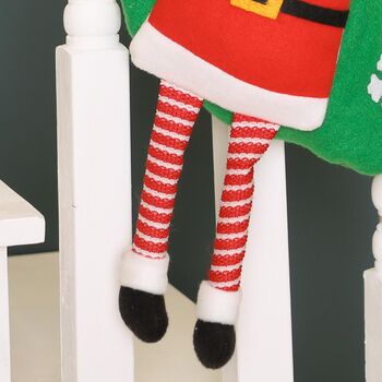 Personalised Santa Claus Christmas Stocking, 5 of 6