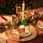 Biscuiteers Hand Iced Personalised Merry And Bright, thumbnail 3 of 3